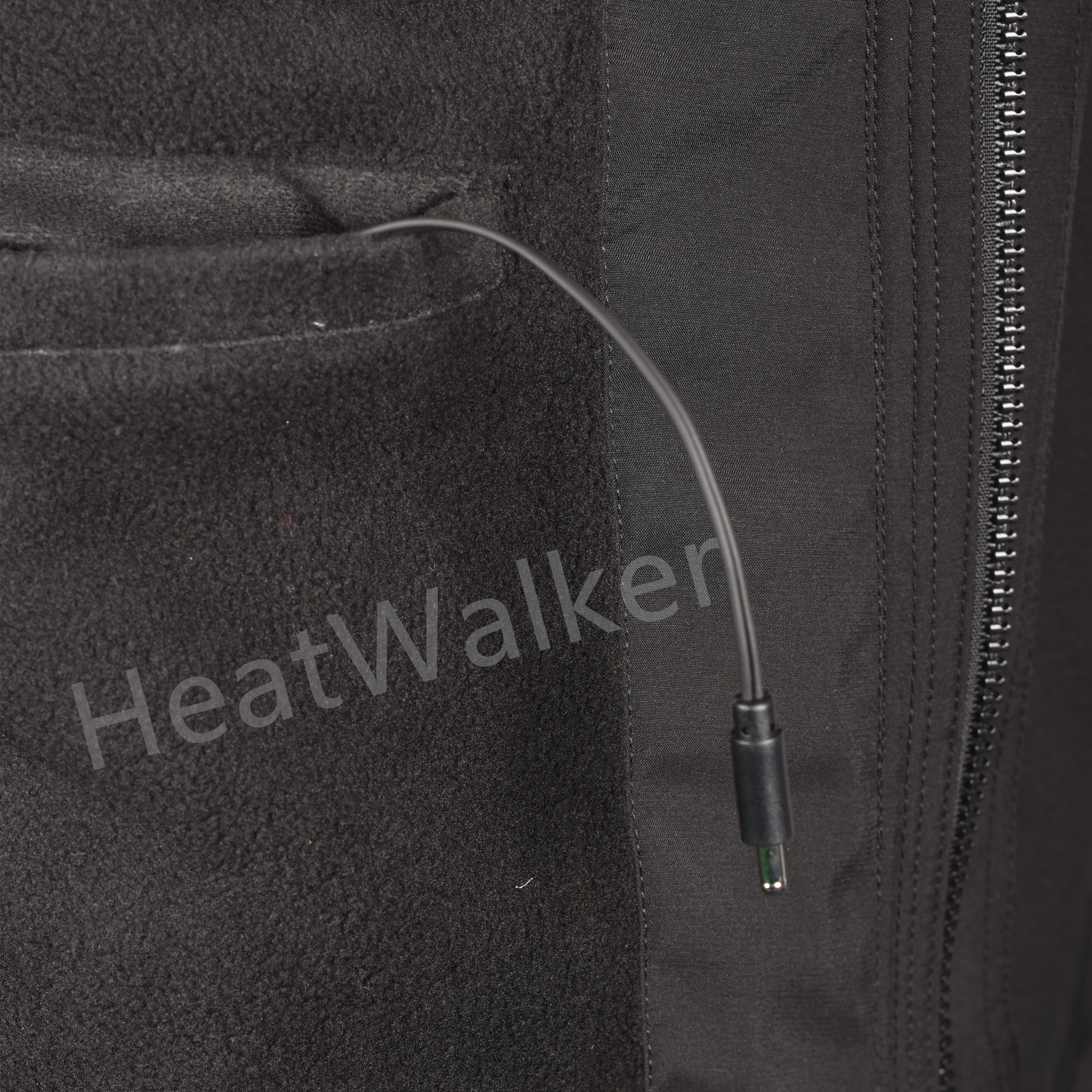 Rechargeable Heated Jacket for Cycling